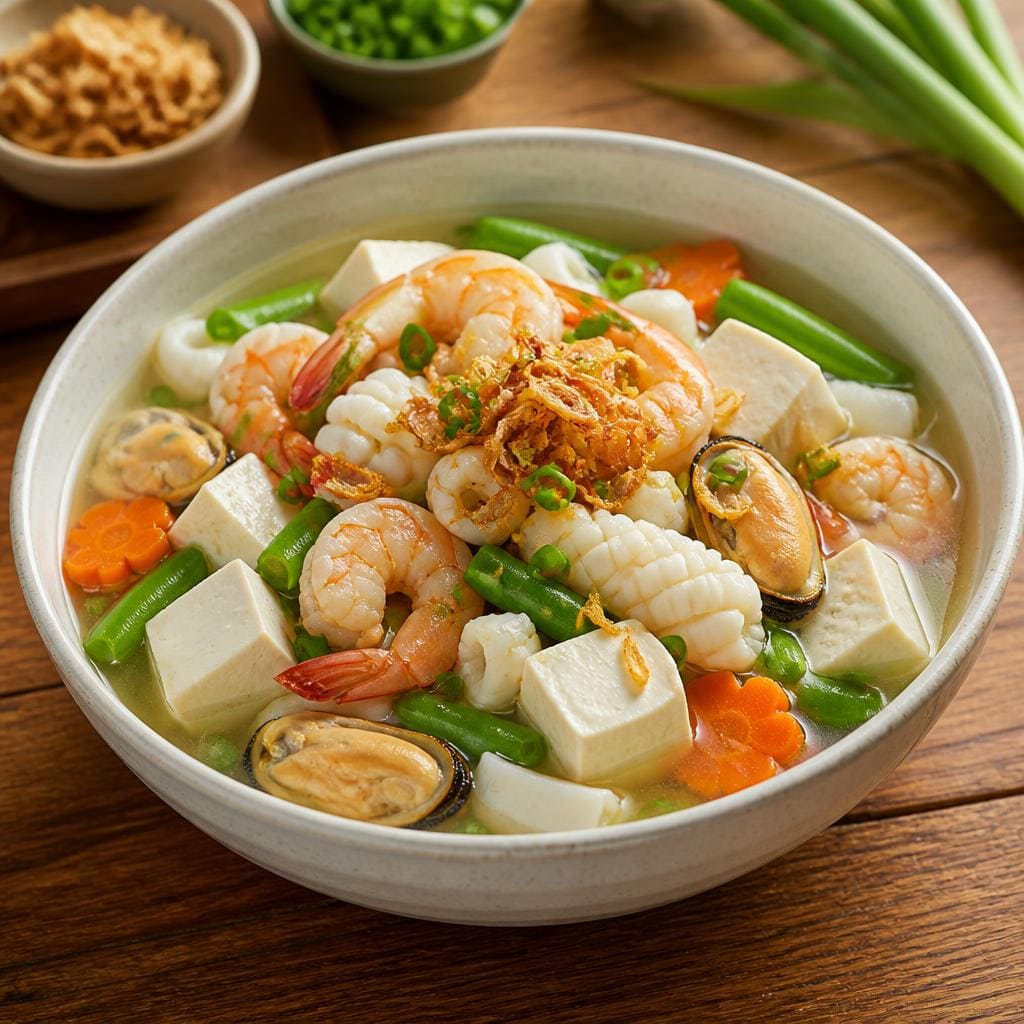Bakmi Golek Sapo Tahu Seafood
